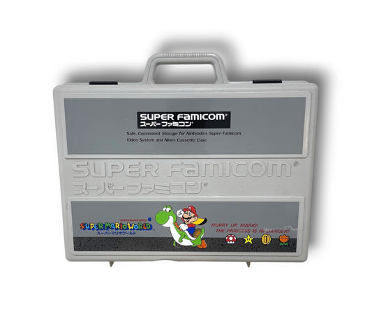 Nintendo Super Famicom Super Mario Hard Vintage Storage Case