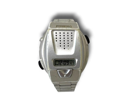 Vintage 1990's Seiko A860-4001 Japanese Talking Voice Watch
