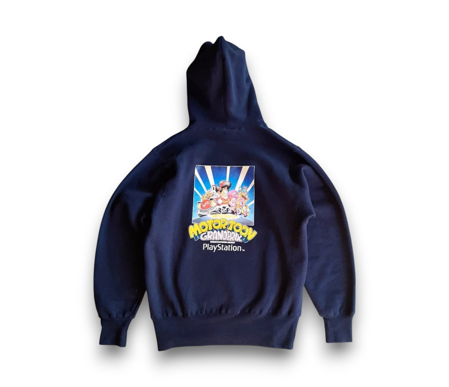 Playstation Vintage 1994 Motor Toon Grandprix Japanese Promo Hoodie