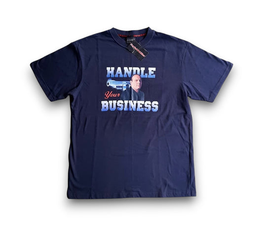 Serial Killer Vintage Tony Soprano 'Handle Your Business' T-shirt Mens L