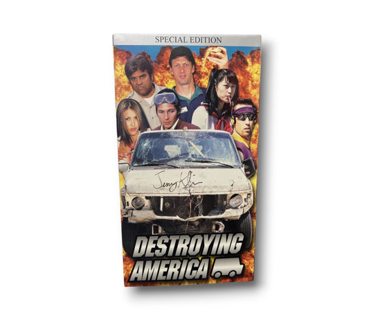 Hook Ups Destroying America VHS Tape (Signed & Sealed)