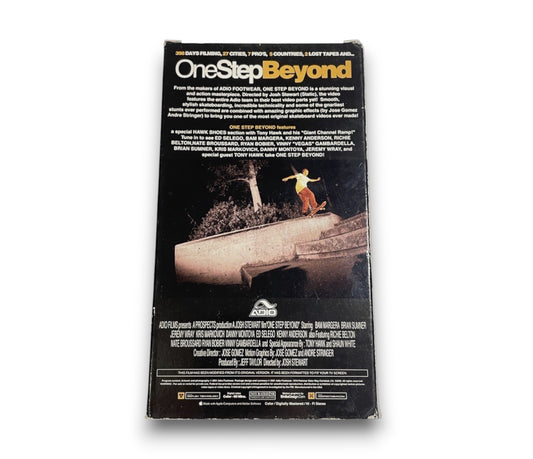 ADIO One Step Beyond VHS Video Tape