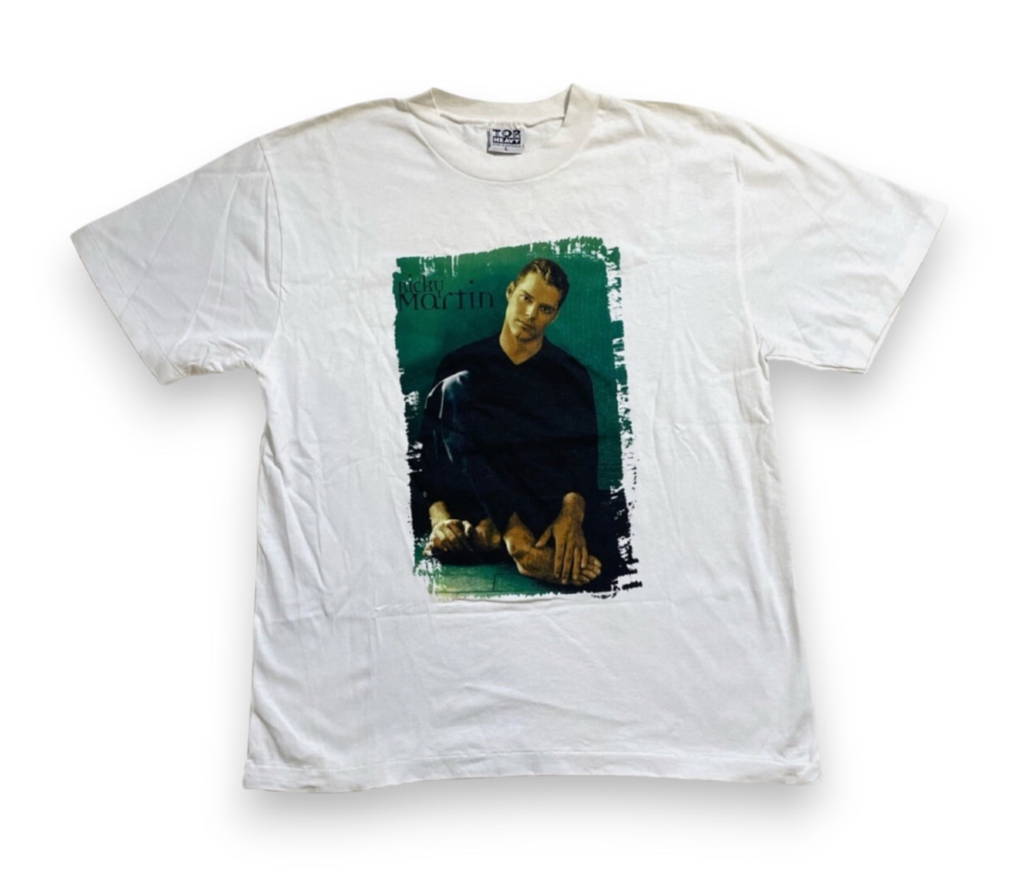 リッキー・マーティン ヴィンテージ Tシャツ Livin La Vida Loca メンズ M