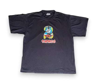 ヴィンテージ きかんしゃトーマス Tシャツ パロディ メンズ L ラージ