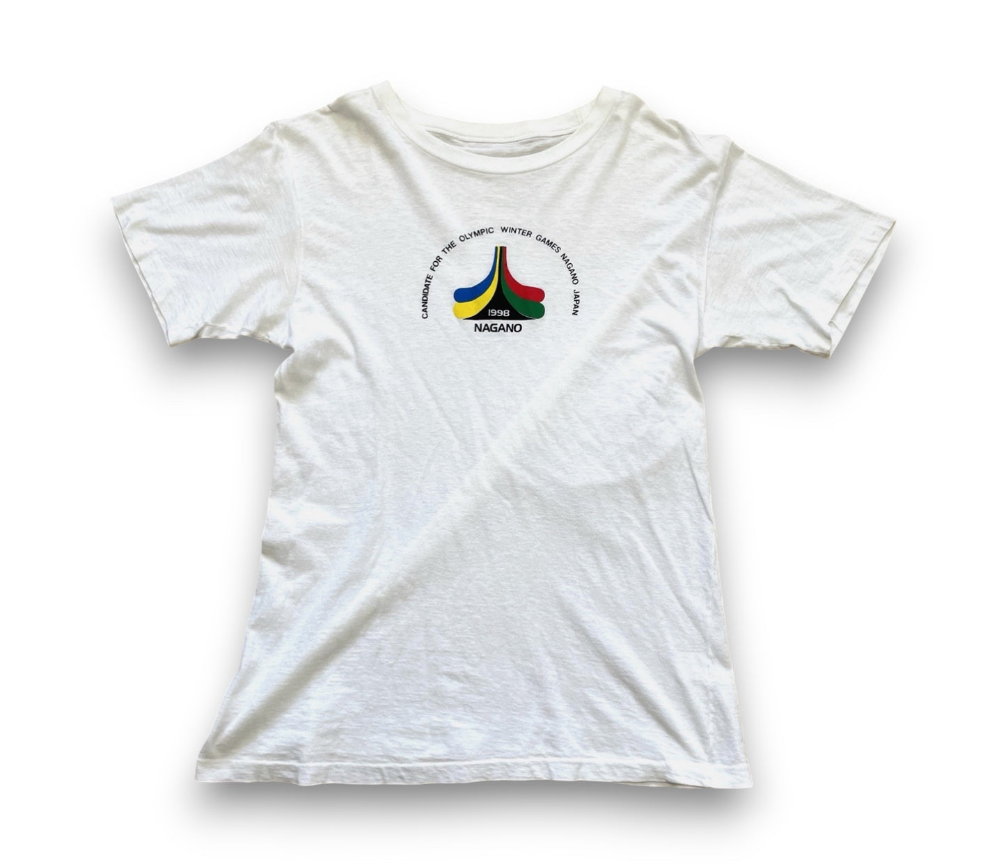 Nagano Winter Olympics Vintage 1998 T-shirt Mens M