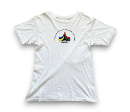 Nagano Winter Olympics Vintage 1998 T-shirt Mens M