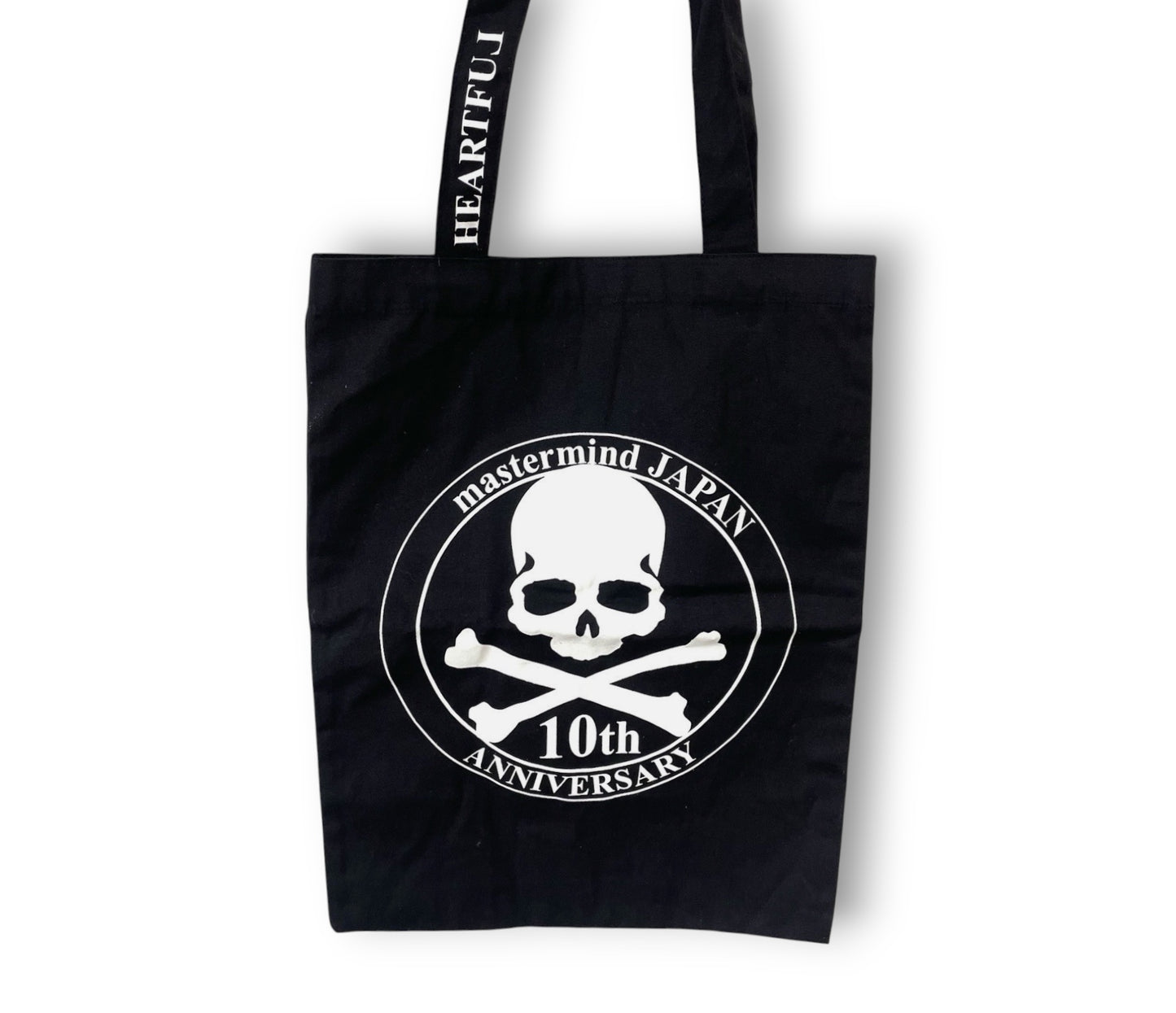 Mastermind 2007 Japan 10th Anniversary Black Canvas Tote Bag