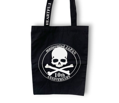 Mastermind 2007 Japan 10th Anniversary Black Canvas Tote Bag