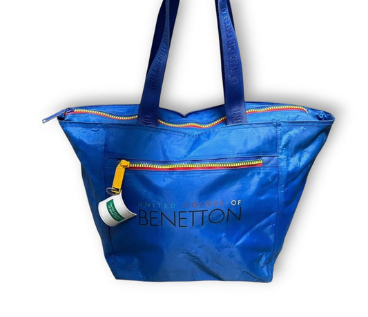Vintage United Colors of Benetton 'Stephen Peng' Duffle Tote Bag