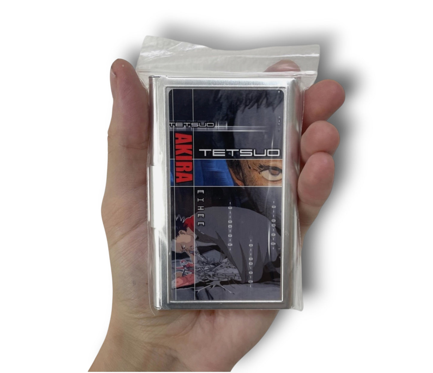 Akira Otomo Katsuhiro Vintage Metal Business Card Holder Case