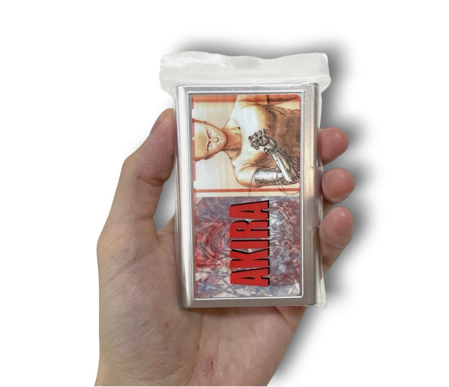 Akira Otomo Katsuhiro Compact Metal Business Card Case