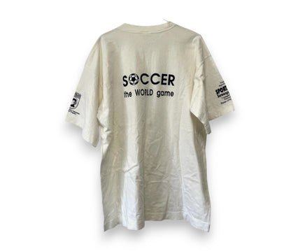 ストライクフォース ヴィンテージ クイーンズランド Tシャツ ホワイト サッカー フットボール メンズ XXL