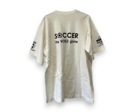 Strike Force Vintage Queensland T-shirt White Soccer Football Men’s XXL
